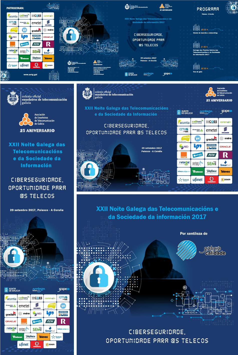 XXII NOITE GALEGA DAS TELECOMUNICACIÓNS E DA SOCIEDADE DA INFORMACIÓN | Colexio oficial enxeñeiros de telecomunicación de Galicia