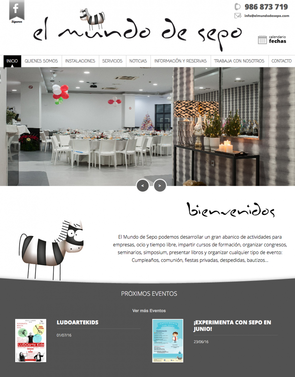 El mundo de Sepo - Eventos | Recreativos Portas