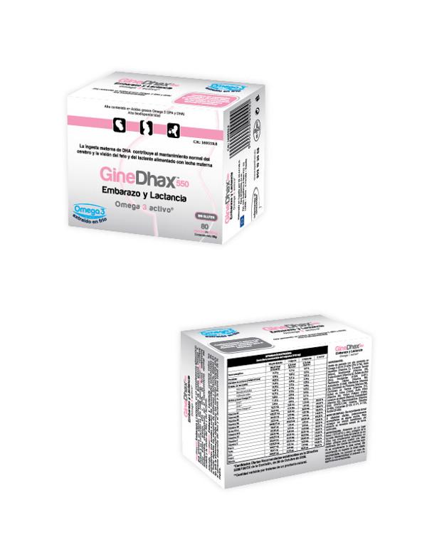 Elaboración del diseño de packaging  | EpaDhax  Omega 3 Activo