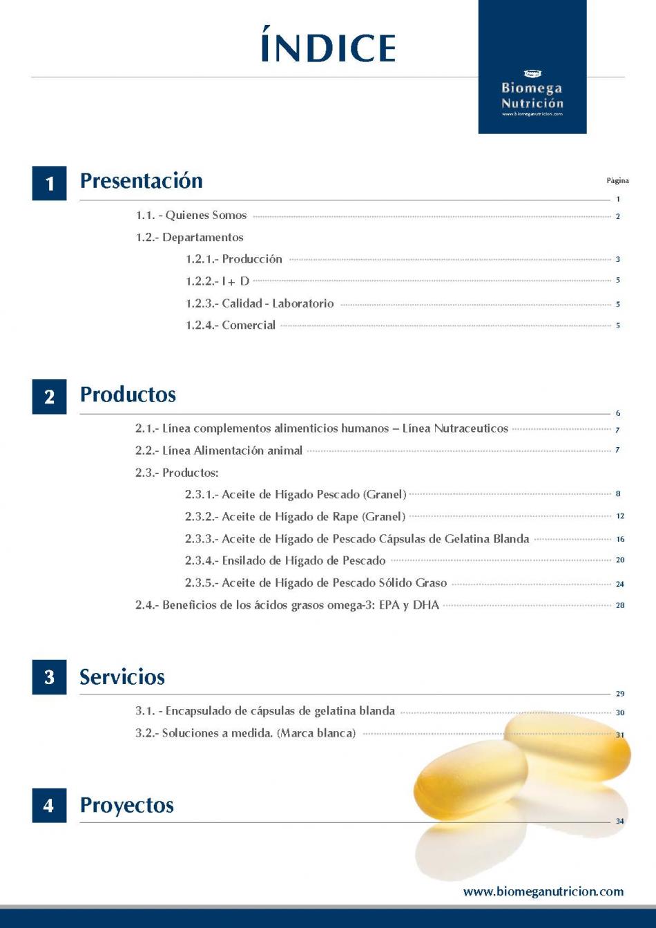 Revista corporativa | Biomega Nutrición