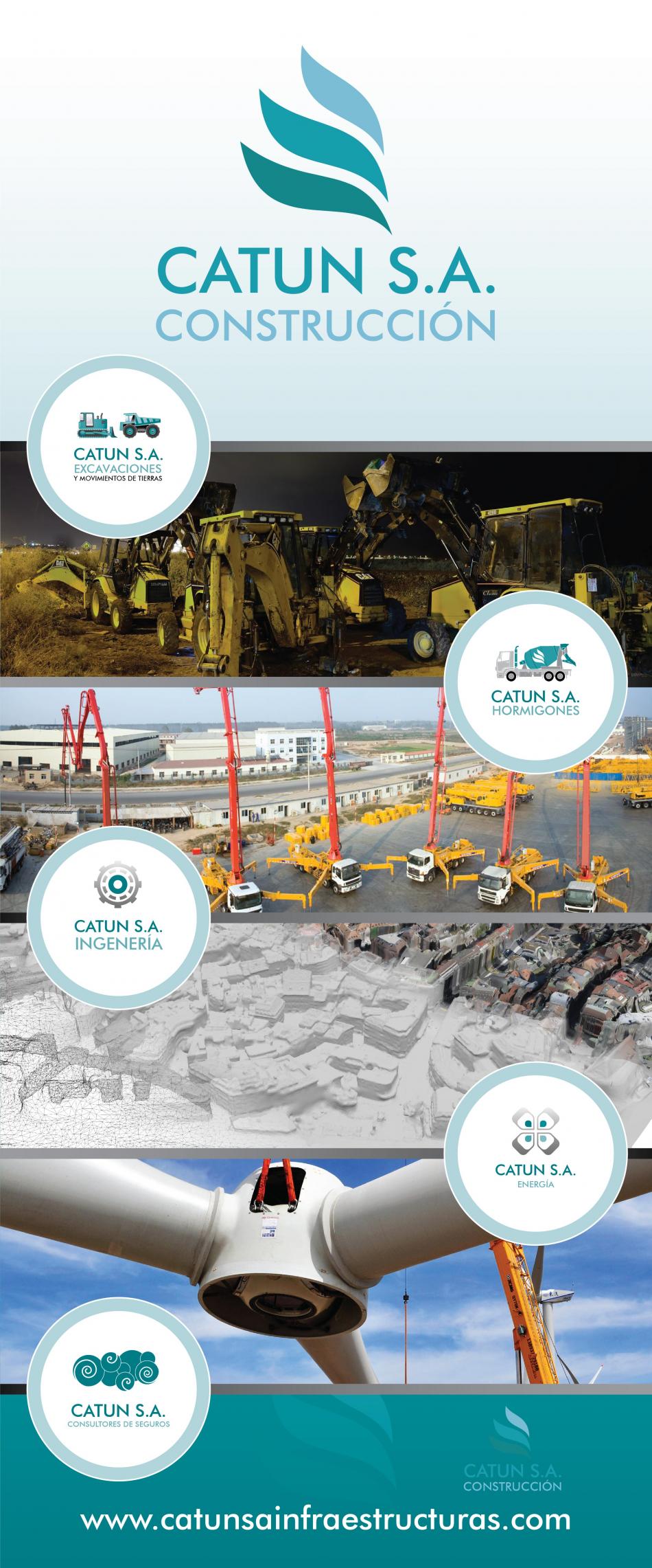 Maquetación y creación imagen corporativa y Dossier | Catunsa S.A.