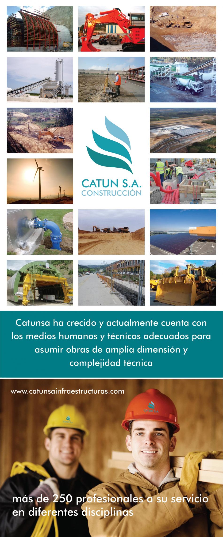 Maquetación y creación imagen corporativa y Dossier | Catunsa S.A.