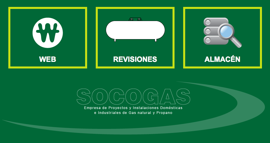 Aplicación de Gestión de depósitos y calderas | SocoGas S.A,