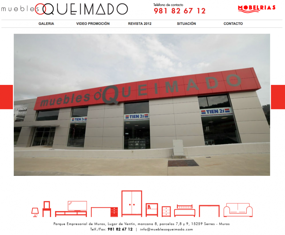 Diseño Imagen Corporativa | Muebles O´Queimado