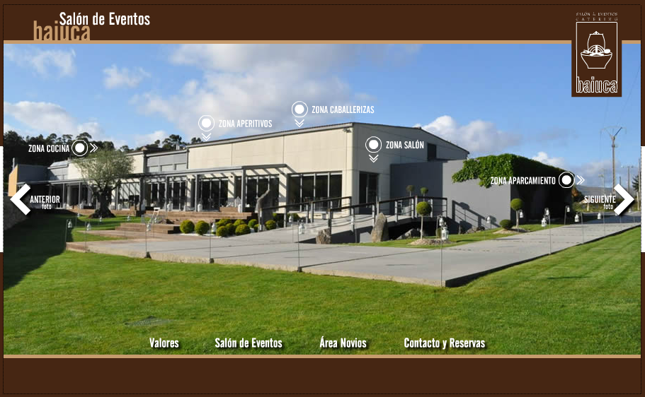 Nueva web salón de eventos | Salón de Eventos Baiuca