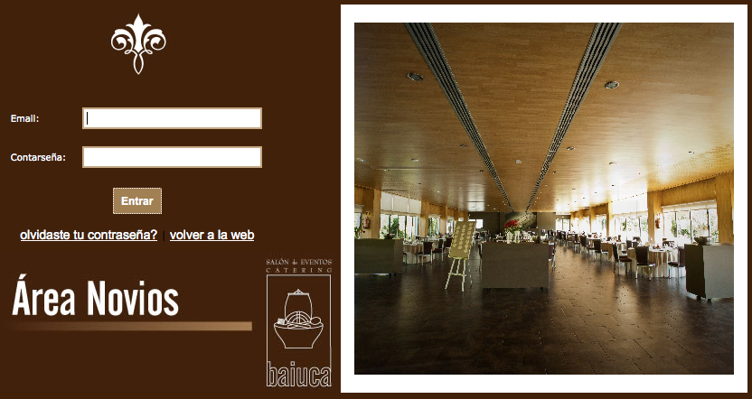 Nueva web salón de eventos | Salón de Eventos Baiuca