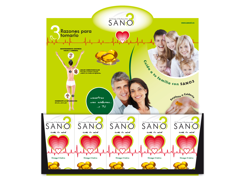 Diseño Expositor | Sano 3