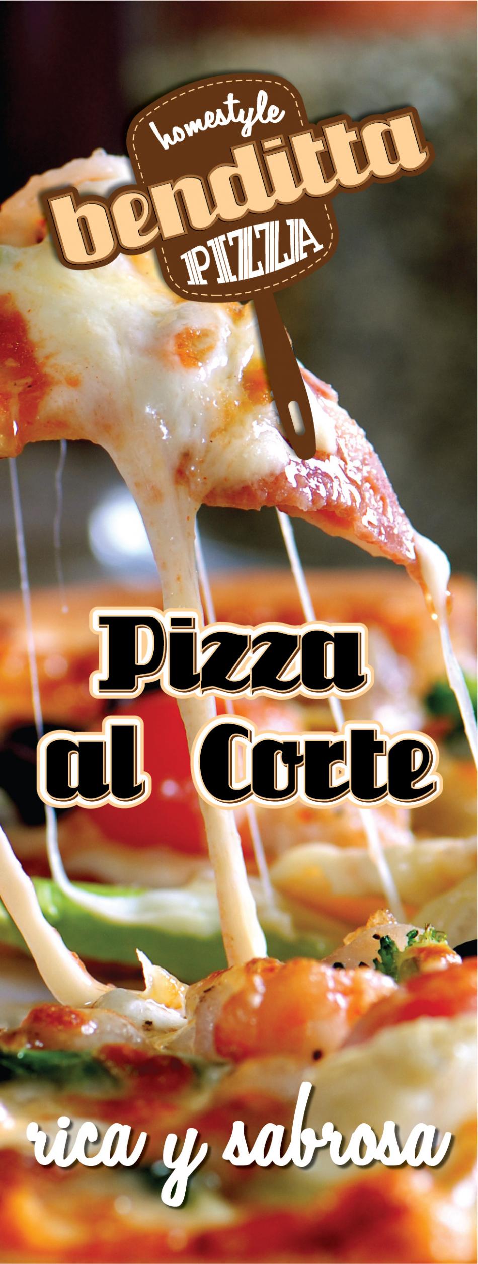 Diseño Imagen corporativa | Benditapizza