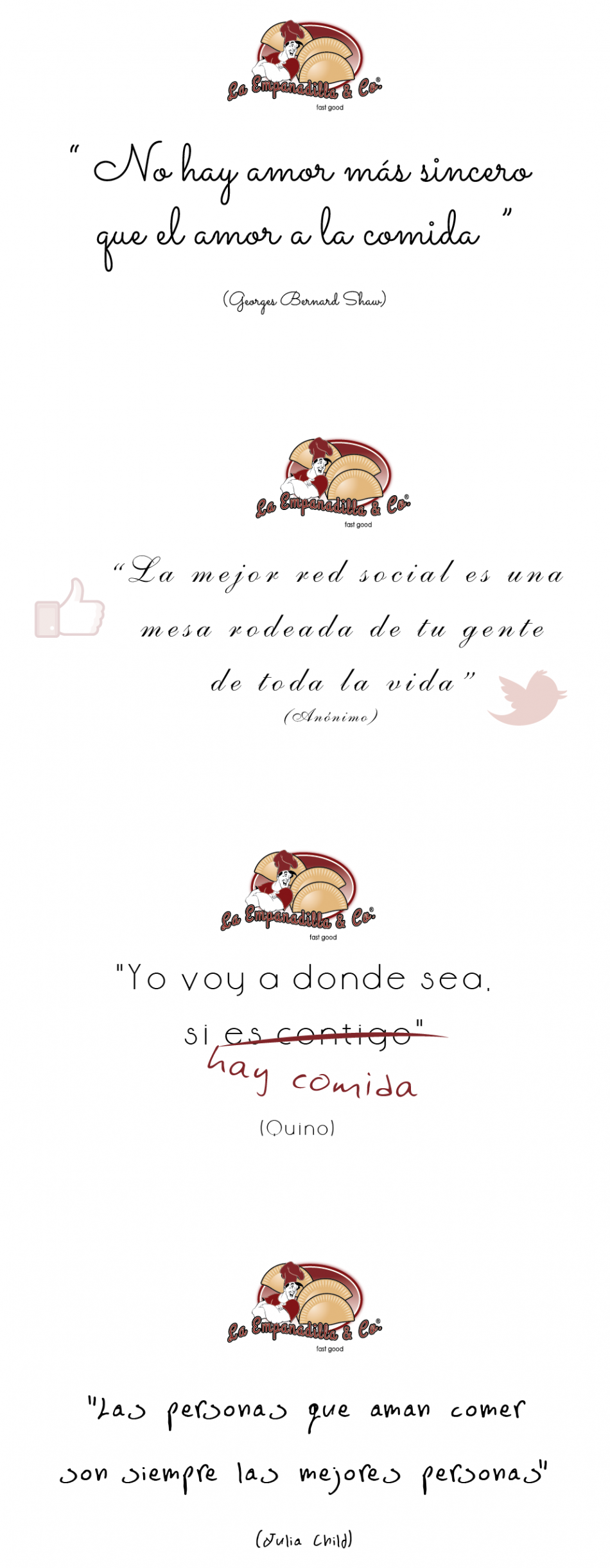 Desarrollo Imagen corporativa | La Empanadilla & Co