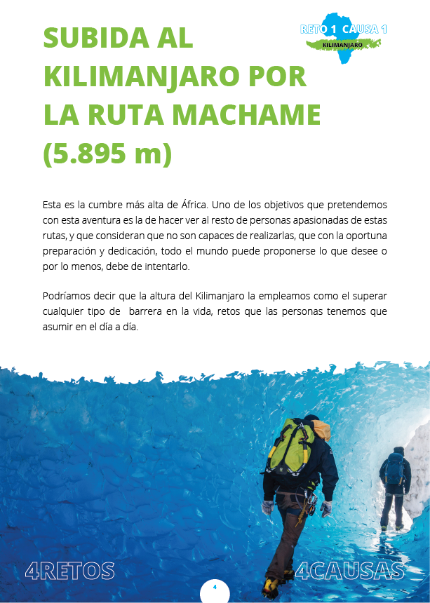 4retos 4causas | Natural Outdoor Experiencies