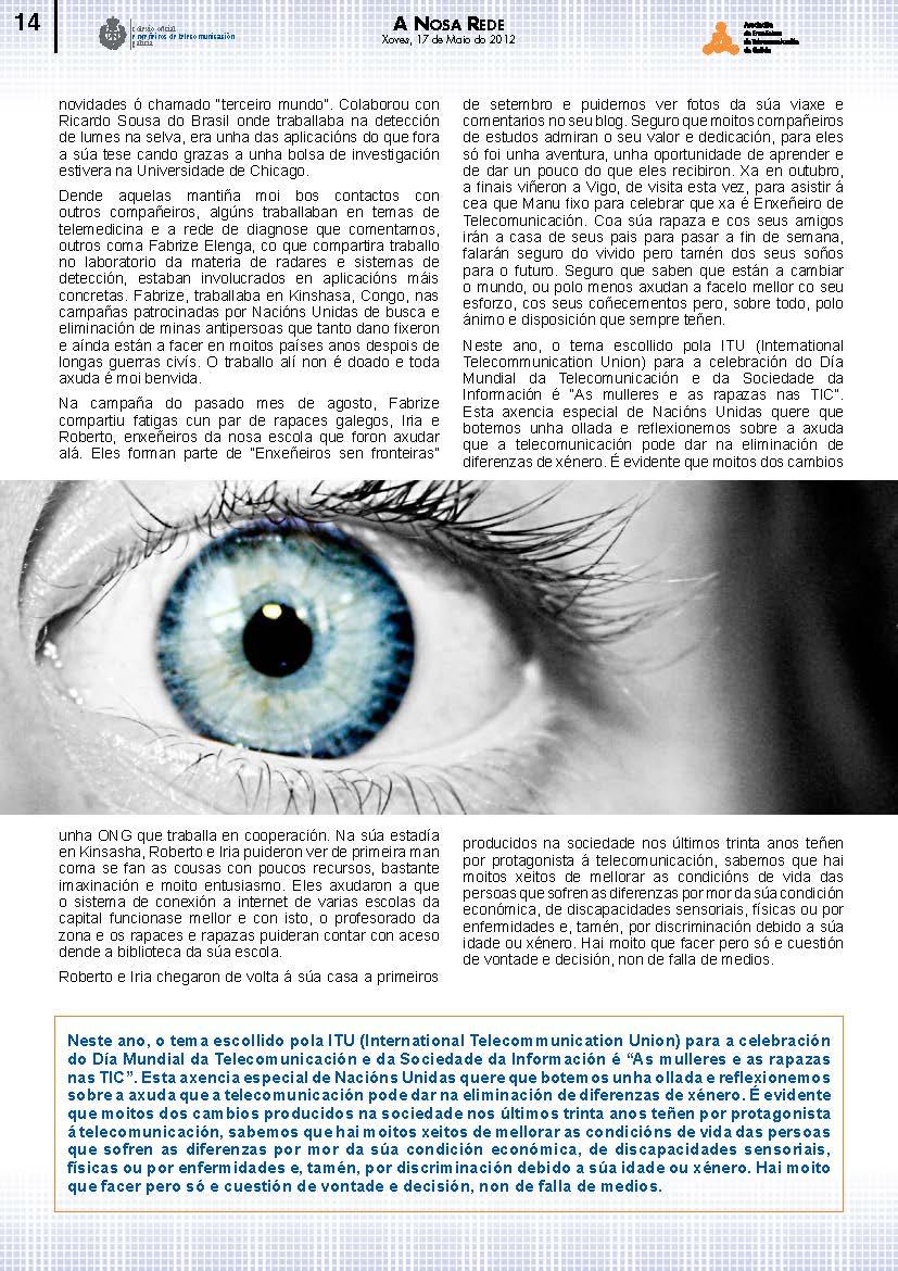 Maquetación y diseño Revista A Nosa Rede