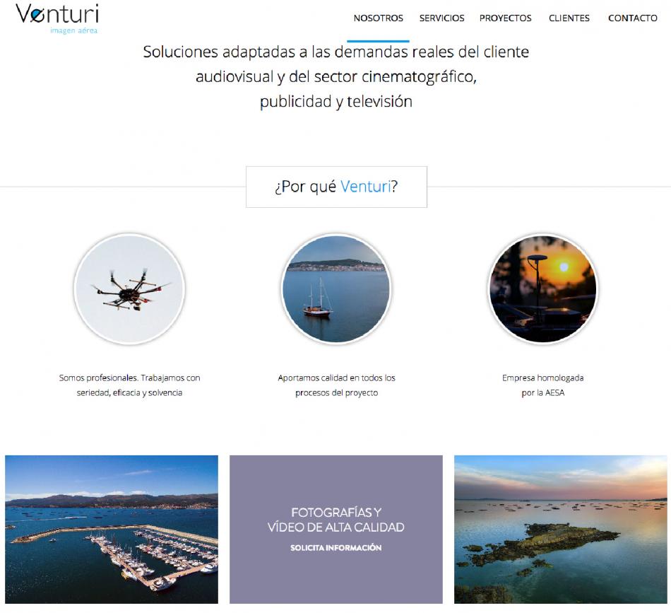 Venturi imagen aérea