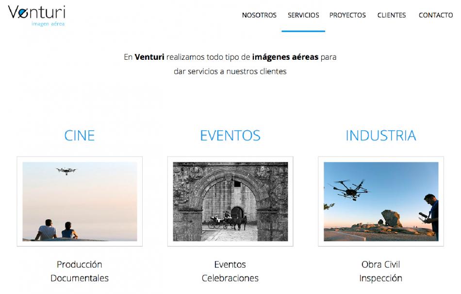 Venturi imagen aérea