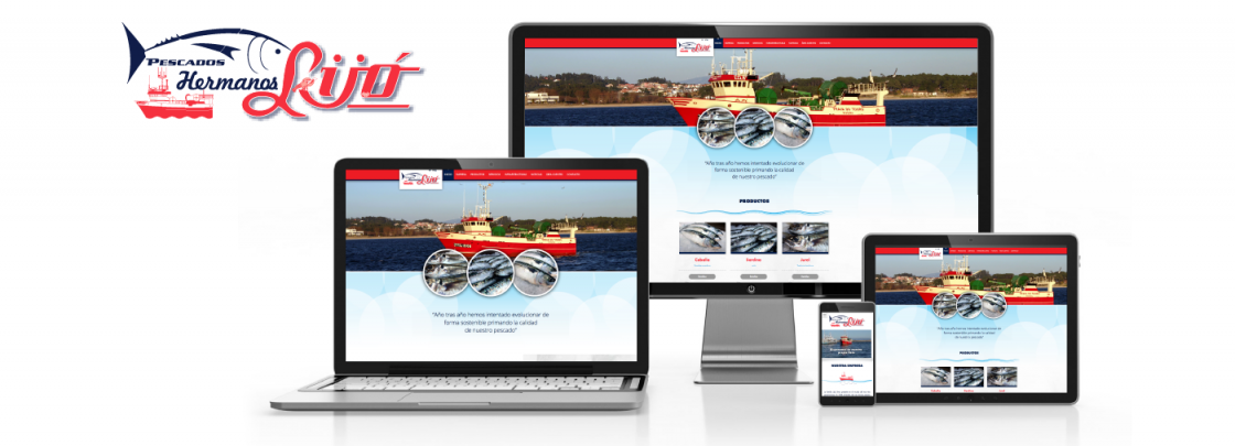 Nueva Web Pescados Hermanos Lijó