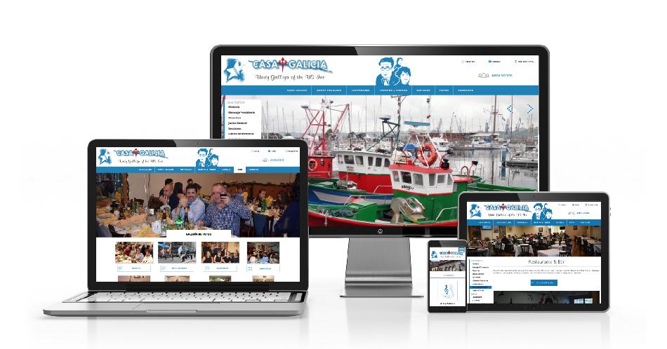 Nueva Web Casa Galicia